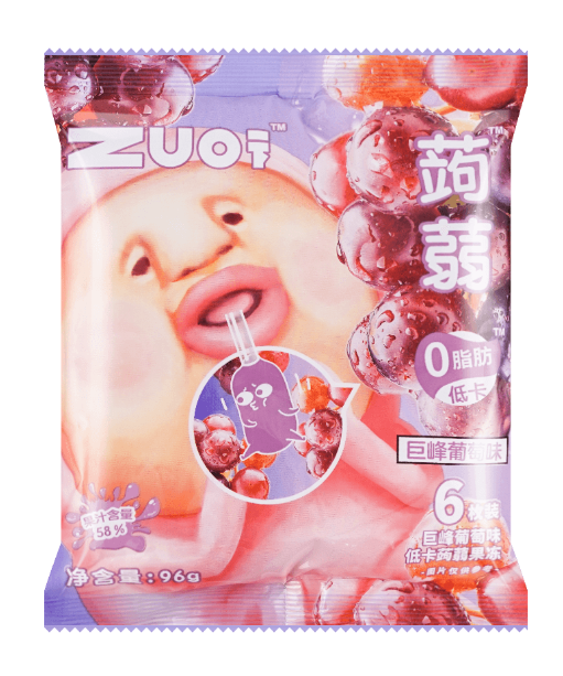 ZUO Konjac Jelly Grape Flavor - 96 g