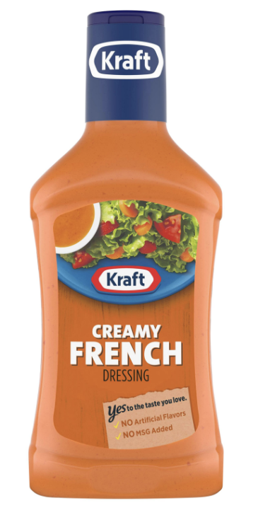Kraft Creamy French Dressing - 16 Fl Oz