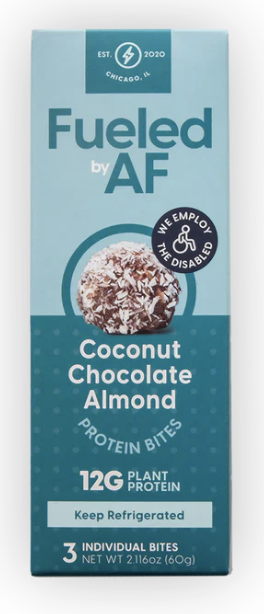 Fueled By AF Coconut Chocolate Almond Protein Bites 3 ct - 2.116 Oz
