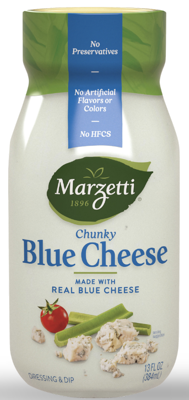 Marzetti Refrigerated Salad Dressing, Chunky Blue Cheese - 13 Fl Oz