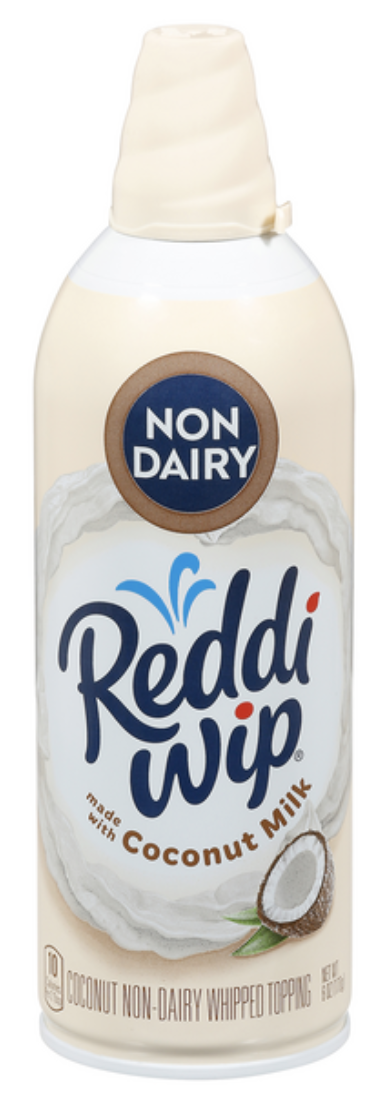 Reddi Wip Non Dairy Whipped Cream, Coconut Milk - 6 oz