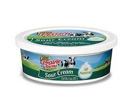 Prairie Farms Sour Cream - 8 oz