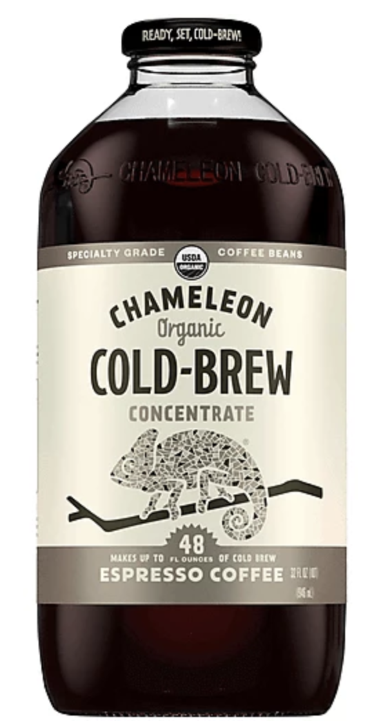 Chameleon Organic Cold Brew Concentrate Espresso Coffee - 32 fl oz