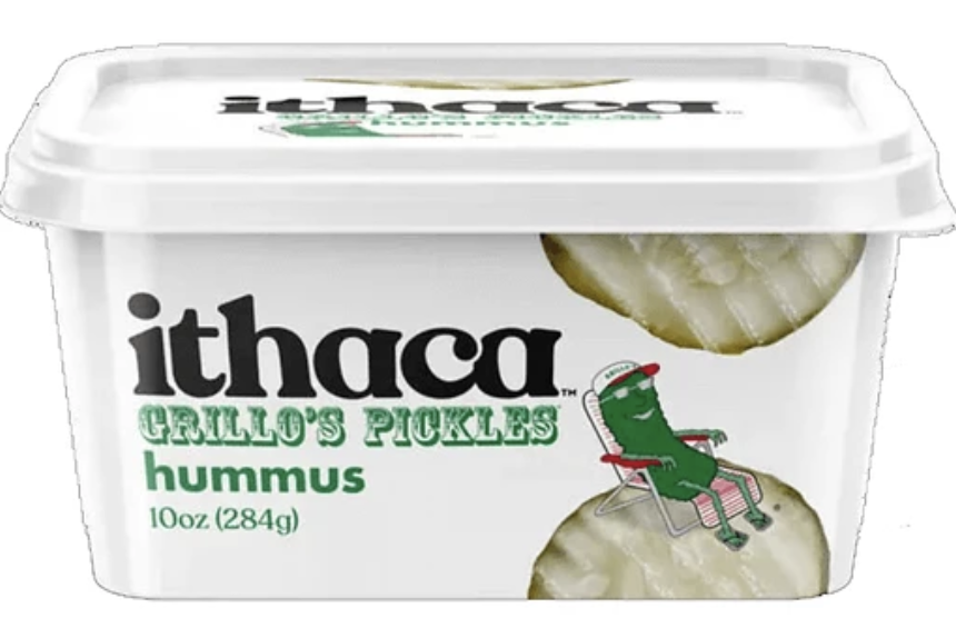 Ithaca Grillo's Pickles Hummus - 10 Oz