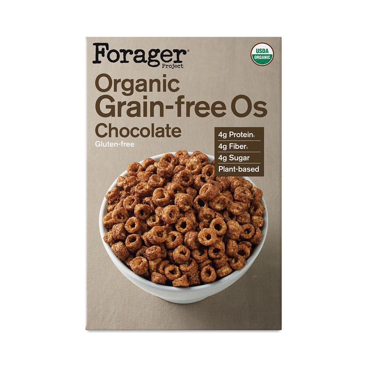 Forager Project Organic Grain-Free Os  Chocolate -  8 Oz