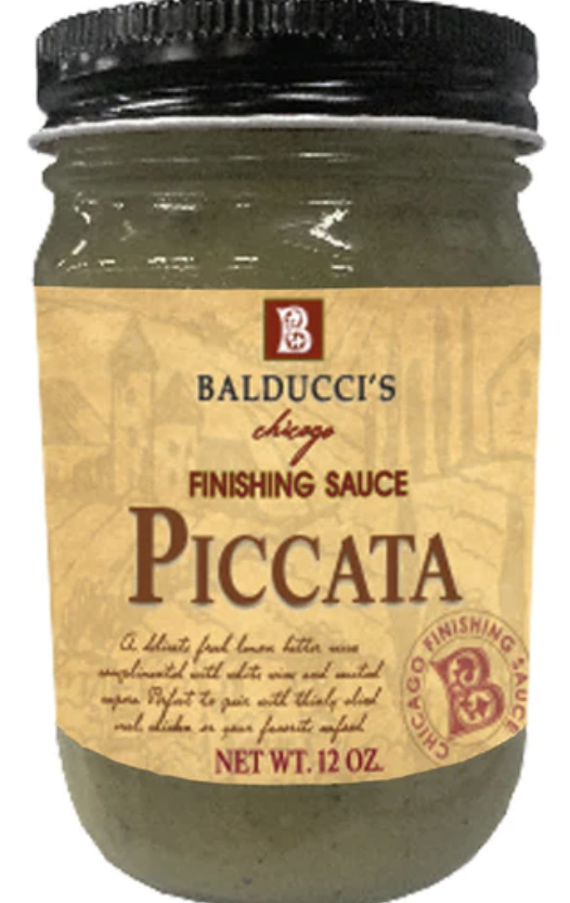 Balducci’s Chicago Finishing Sauce Piccata - 12 oz