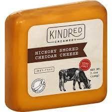 Kindred Creamery Hickory Smoked Cheddar Cheese Chunk - 7 oz