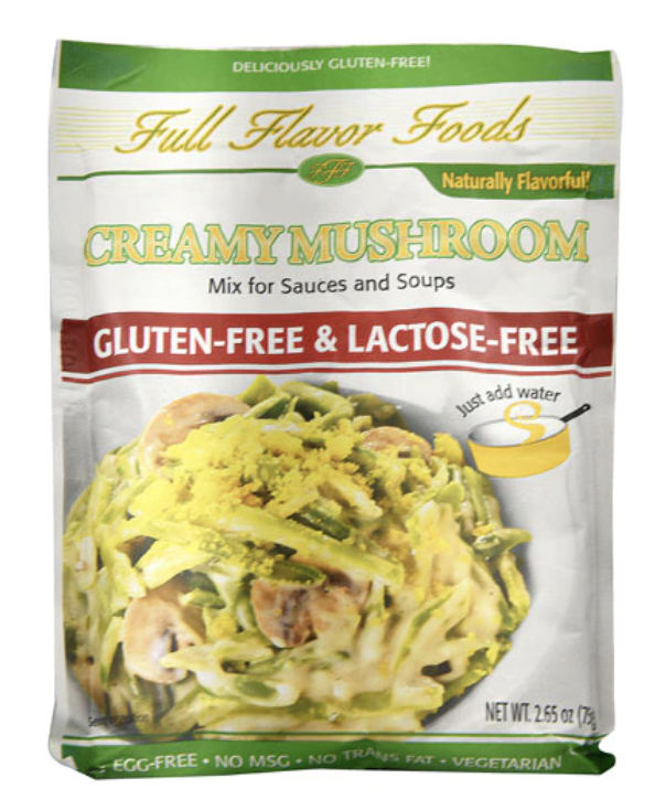 Full Flavor Foods Creamy Mushroom Mix Gluten Free - 2.65 Oz