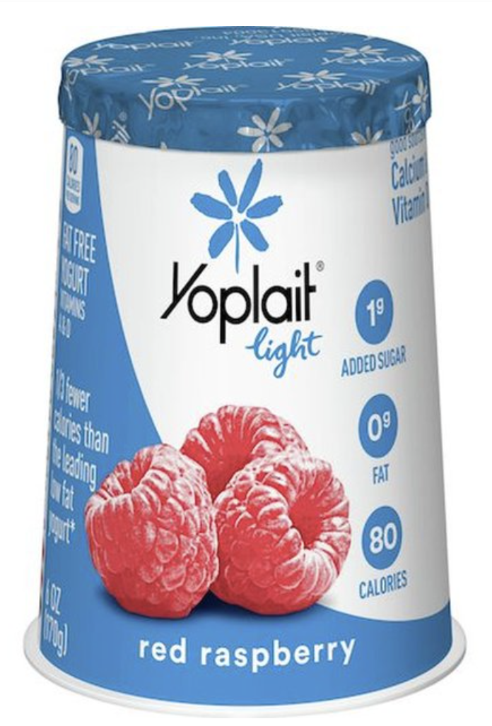 Yoplait Light Yogurt, Red Raspberry - 6 Oz