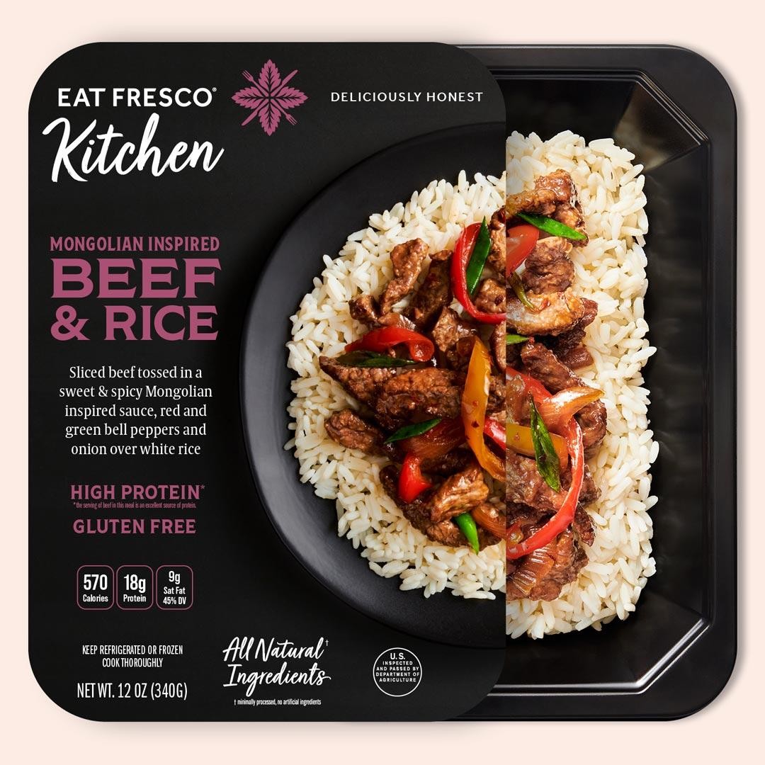 Eat Fresco Mongolian Inspired Beef & Rice - 12 oz