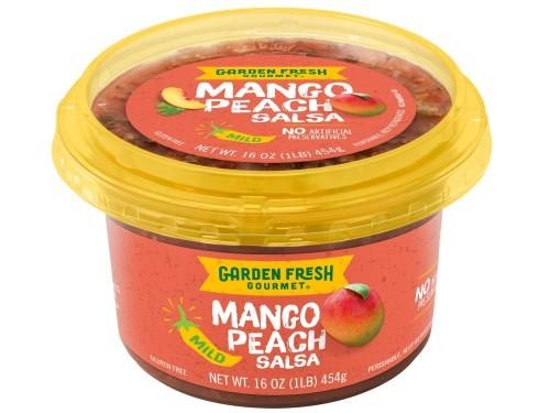 Garden Fresh Gourmet Mango Peach Mild  Salsa - 16 Oz