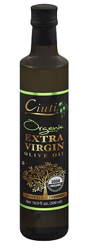 Ciuti Organic Extra Virgin Olive Oil - 500 ml