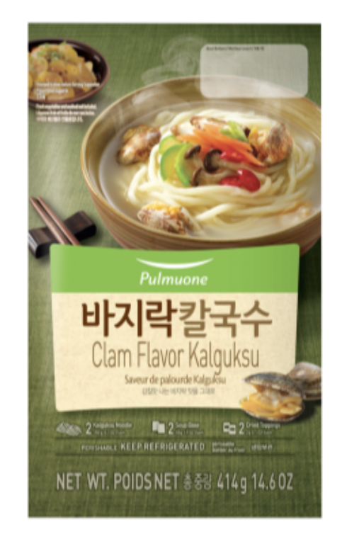 Pulmuone Clam Flavor Kalguksu - 14.6 oz