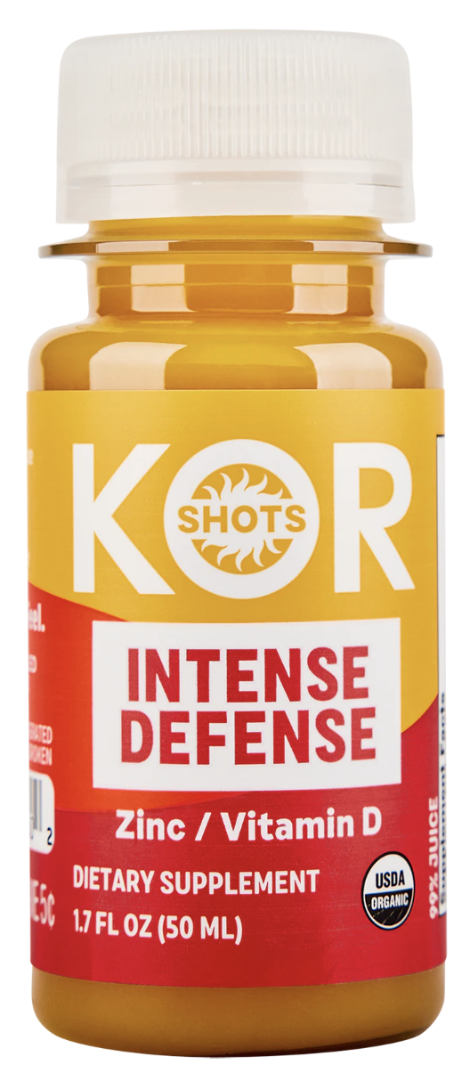 KOR Shots Intense Defense Juice Shot, Zinc / Vitamin D - 1.7 Fl Oz