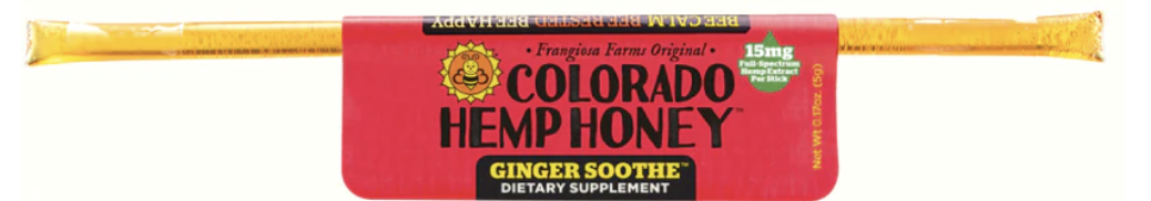 Colorado Hemp Honey Stick Ginger Soothe - 0.17 Oz