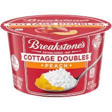 Breakstone's Cottage Doubles Peach Cottage Cheese Cup - 4.7 oz