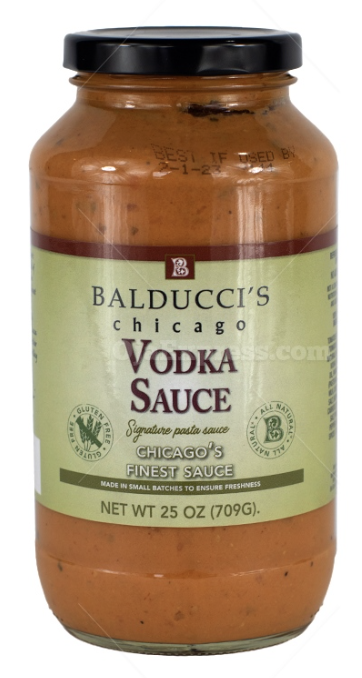 Balducci's Chicago Vodka Sauce - 25 Oz