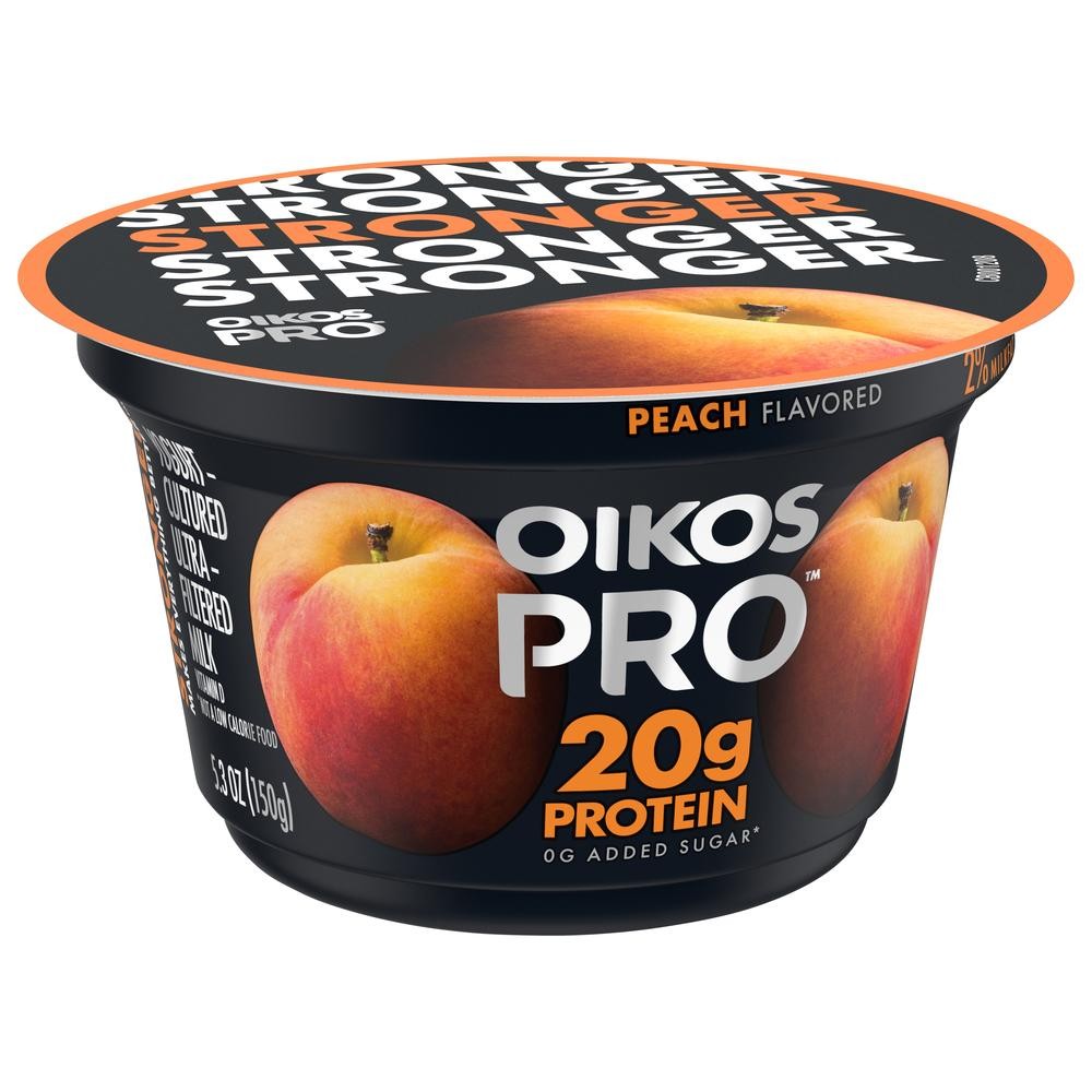 Oikos PRO 20g Protein Peach Yogurt - 5.3 Oz