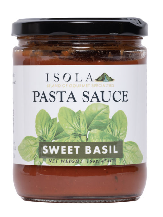 Isola Fresh Sweet Basil Pasta Sauce - 16 oz
