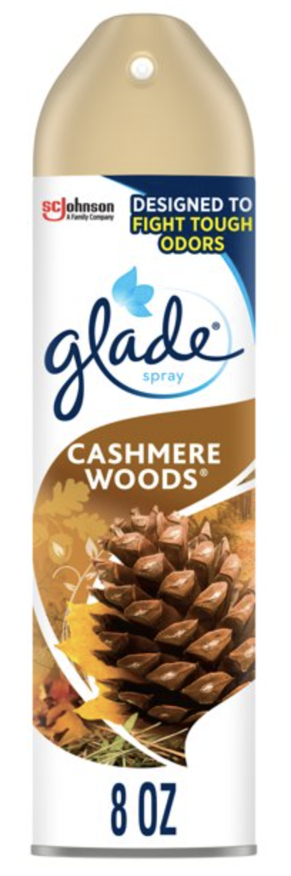 Glade Spray Air Freshener Cashmere Wood - 8 Oz
