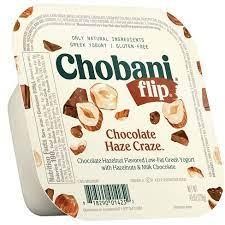 Chobani Flip All Natural Chocolate Haze Greek Yogurt - 4.5 Oz