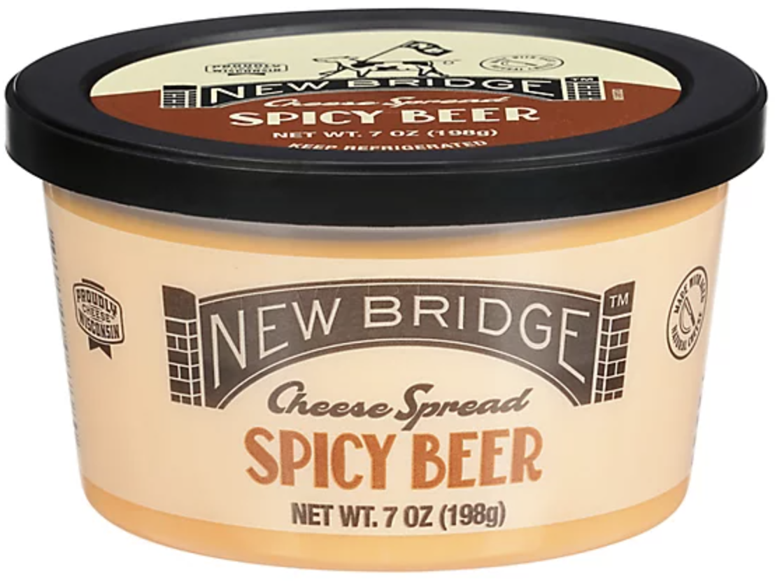 New Bridge Spicy Beer Cheese Spread - 7 oz