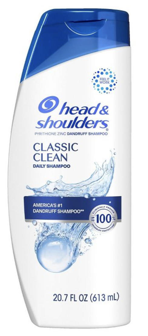 Head & Shoulders Classic Clean Daily Use Anti-Dandruff Paraben Free Shampoo - 20.7 Fl Oz