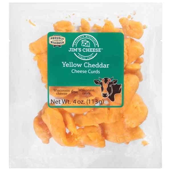 Jims Cheese Yellow Cheese Curds - 4 Oz