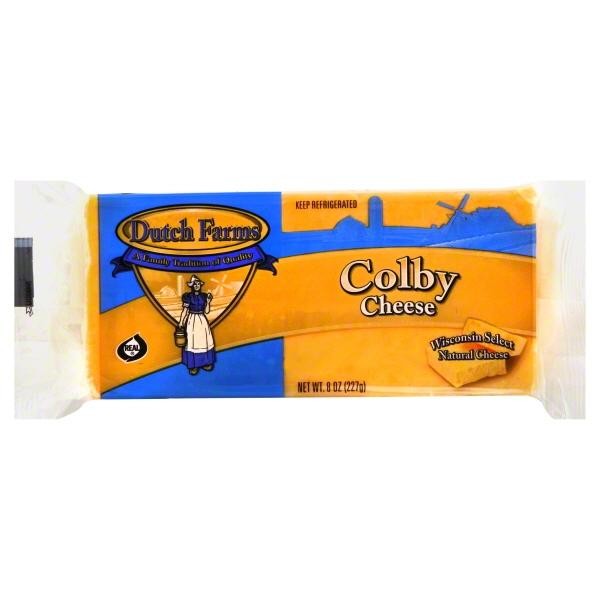 Dutch Farms Colby Cheese Block - 8 oz