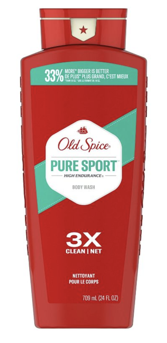 Old Spice High Endurance Pure Sport Body Wash - 24 Fl Oz