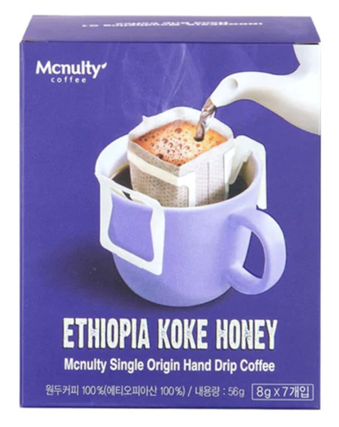 McNulty Ethiopia Koke Honey Hand Drip Coffee 7ct - 56g