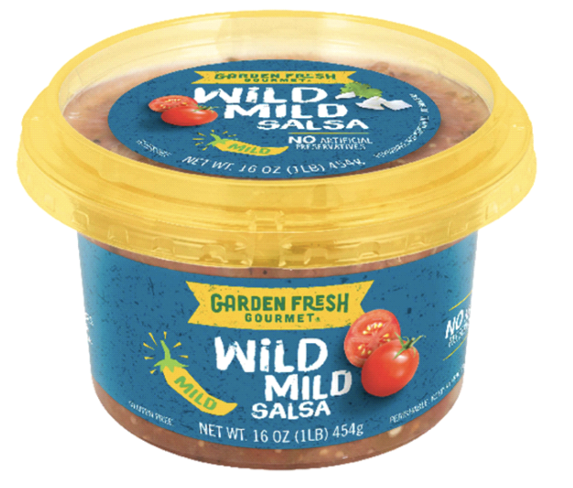 Garden Fresh Gourmet Wild Mild Salsa - 16 Oz