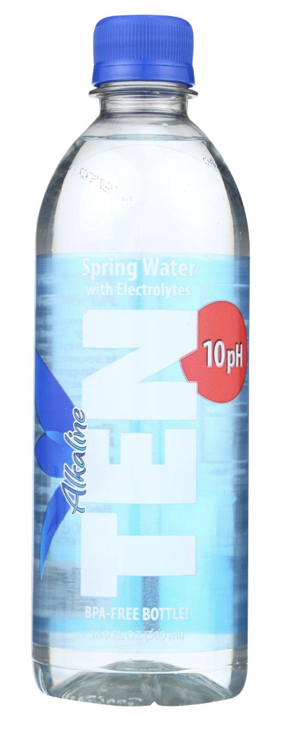 TEN Alkaline Spring Water Bottle - 16.9 Fl Oz