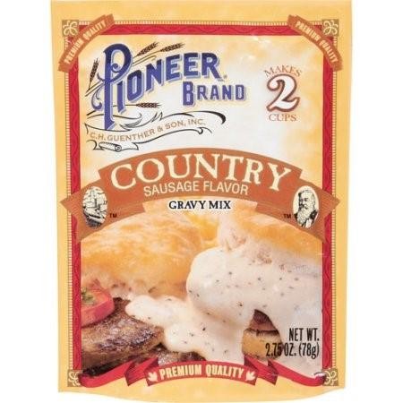 Pioneer Country Sausage Flavor Gravy Mix - 2.75 Oz
