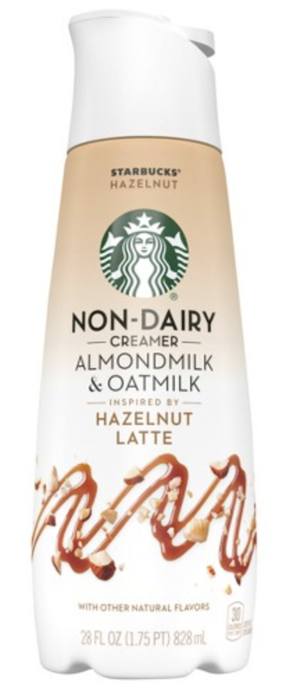 Starbucks Non Dairy Almondmilk & Oatmilk Creamer Hazelnut Latte - 28 fl oz
