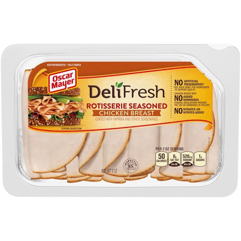 Oscar Mayer Deli Fresh Rotisserie Seasoned Chicken Breast - 9 oz