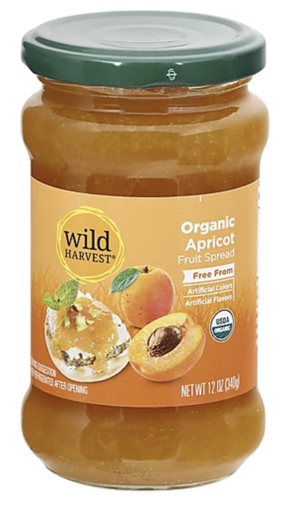 Wild Harvest Organic Apricot Fruit Spread - 12 Oz