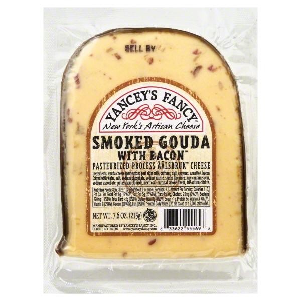 Yancey’s Fancy Smoked Gouda With Bacon Cheese - 7.6 oz