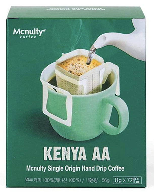 McNulty Kenya AA Hand Drip Coffee 7ct - 56g