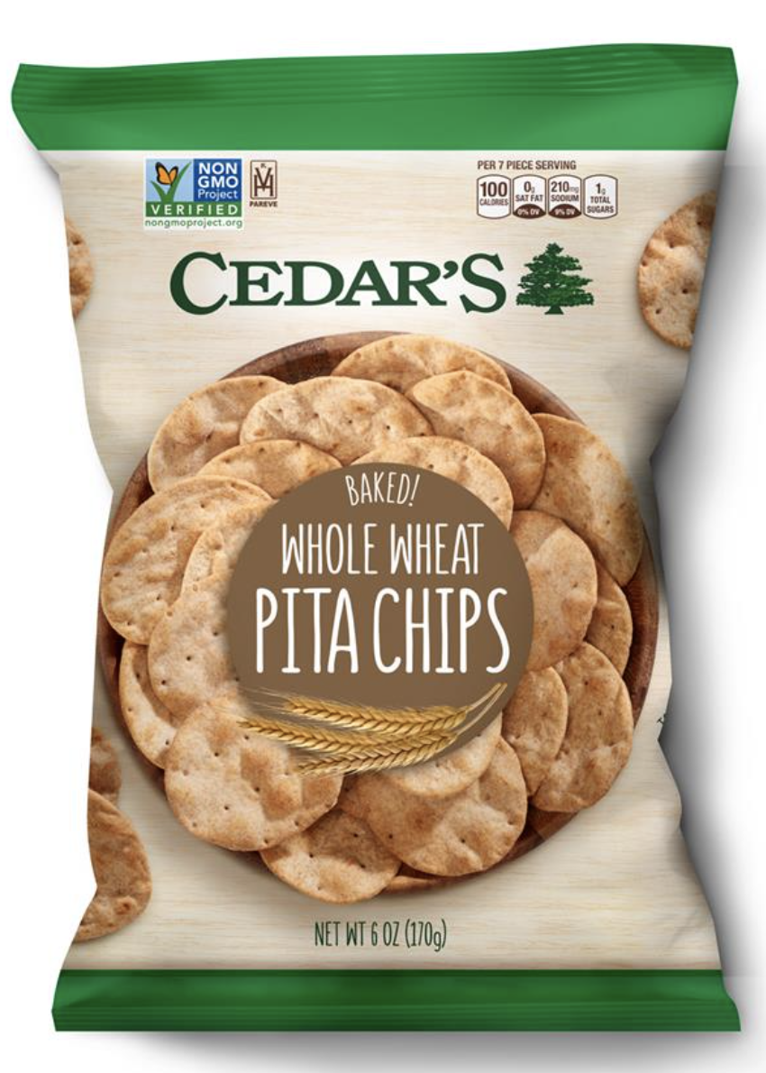 Cedar's Baked Whole Wheat Pita Chips - 6 oz