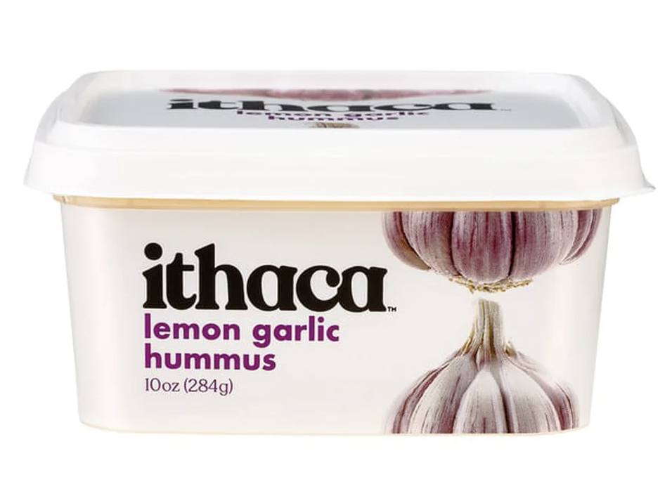 Ithaca Lemon Garlic Hummus - 10 Oz