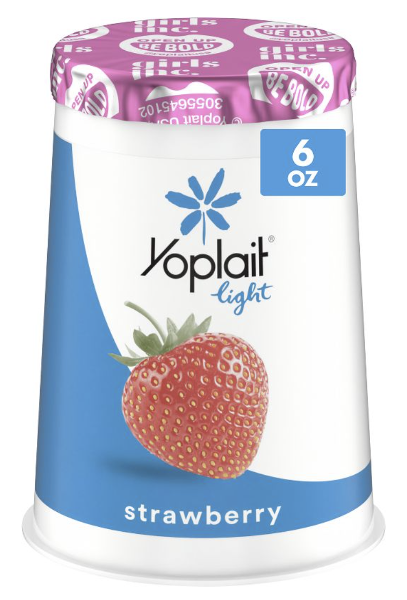 Yoplait Light Yogurt, Strawberry - 6 Oz