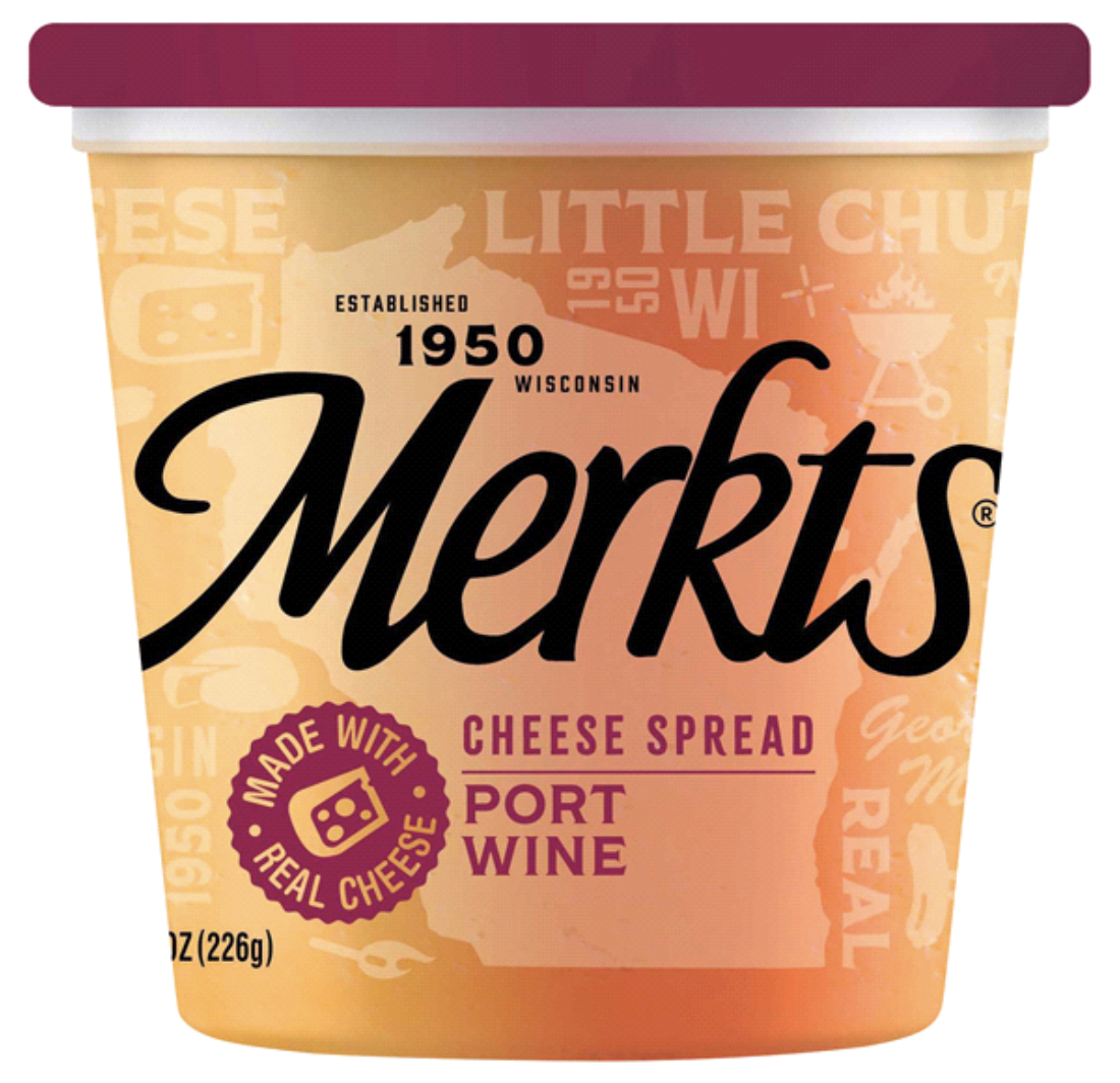 Merkts Cheese Spread Port Wine - 12.9 oz