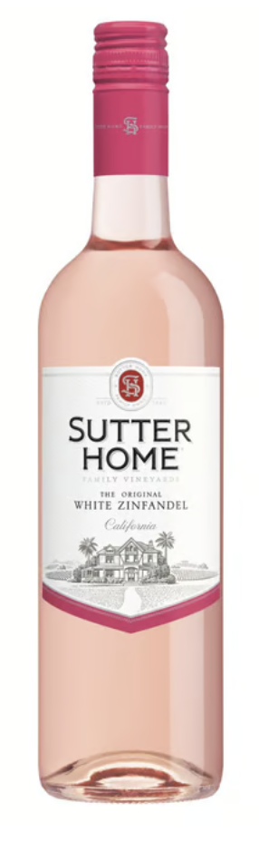 Sutter Home White Zinfandel California - 750 ml