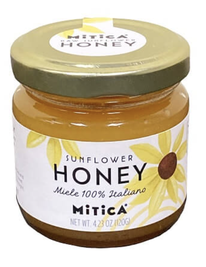 Mitica Raw Sunflower Honey - 4.23 Oz