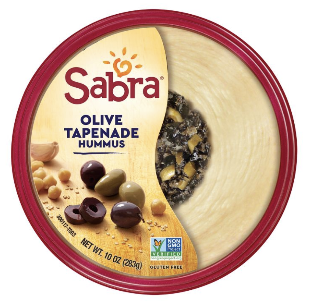 Sabra Olive Tapenade Hummus - 10 Oz