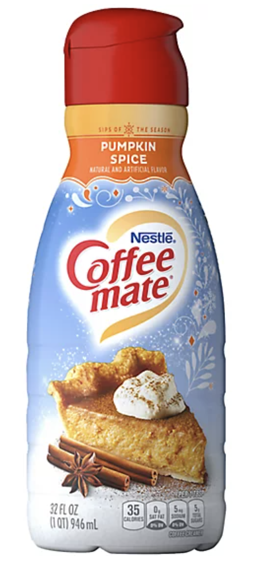 Nestle Coffeemate Pumpkin Spice - 32 fl oz