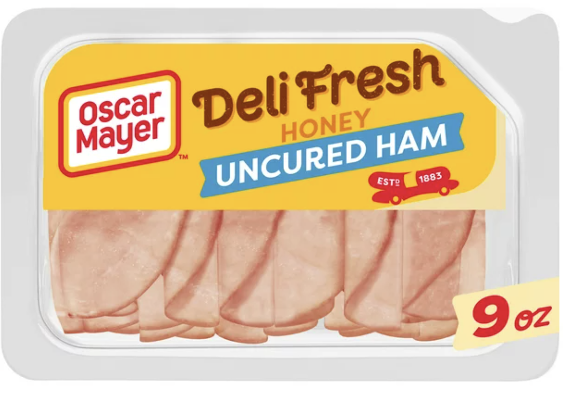 Oscar Mayer Deli Fresh Honey Uncured Ham - 9 oz