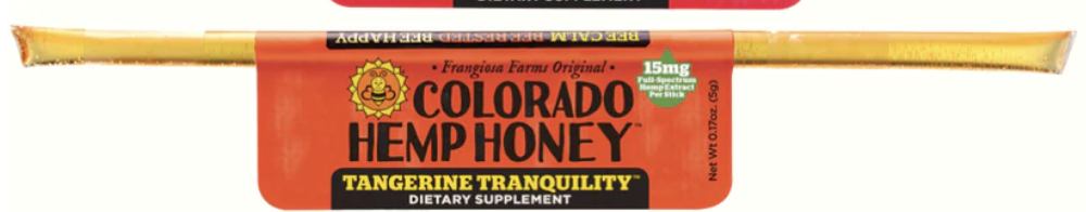 Colorado Hemp Honey Stick Tangerine Tranquility - 0.17 Oz