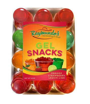 Raymundo's Citrus & Berry Real Sugar Gel Snacks - 42 Oz